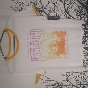 Pink Floyd The Dark Side Of The Moon Cropped Short Sleeve T-shirt